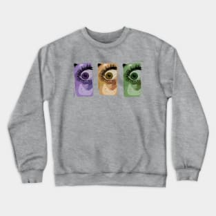 Three Eyes Crewneck Sweatshirt